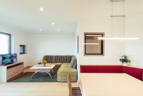 Wohnraum - Ferienwohnung Pension Stern - Aldein