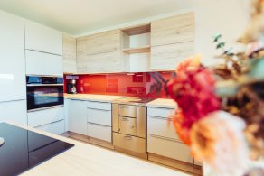 Voll ausgestattete Küche - Ferienwohnung Pension Stern - Aldein